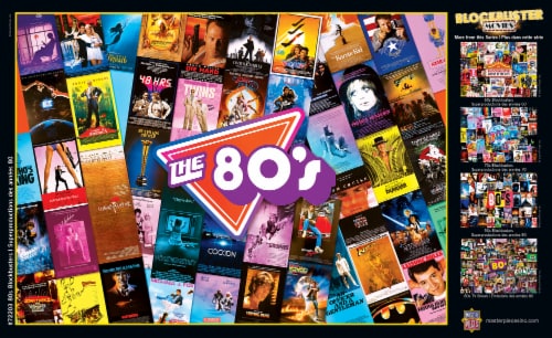 MasterPieces® Blockbuster Movies™ The 80's Jigsaw Puzzle Perspective: left