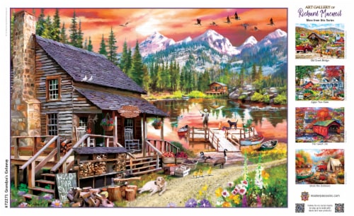 MasterPieces® Grandpa's Getaway Jigsaw Puzzle Perspective: left