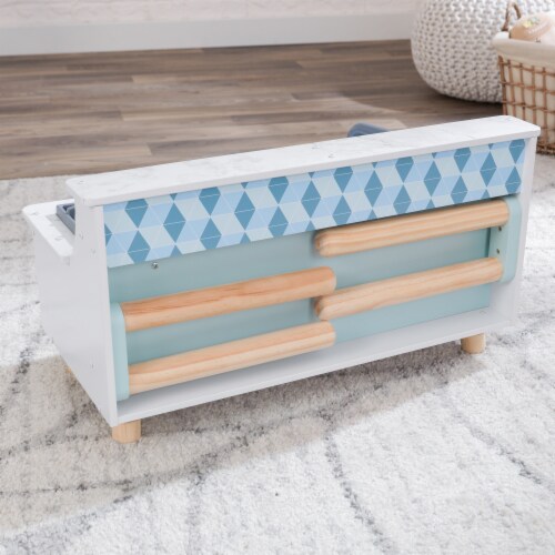 KidKraft Play & Put Away Wooden Kitchen Perspective: left