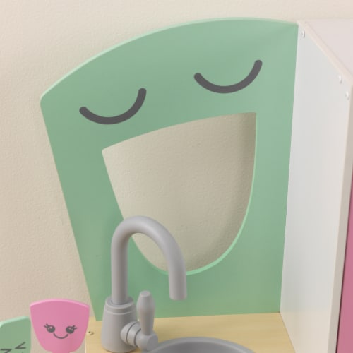 KidKraft Lil' Friends Play Kitchen Perspective: left