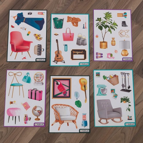 KidKraft Designed by Me™: Magnetic Makeover Dollhouse Perspective: left