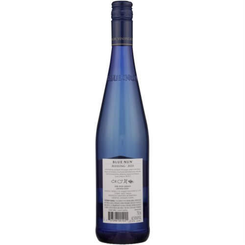 Blue Nun Riesling Germany White Wine Perspective: left