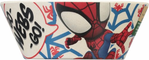 Zak! Designs SpiderMan Spidey & His Amazing Friends Bamboo Bowl Perspective: left