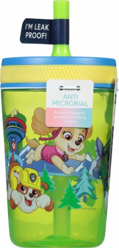 Zak! Designs Paw Patrol Leafproof Straw Tumbler Perspective: left
