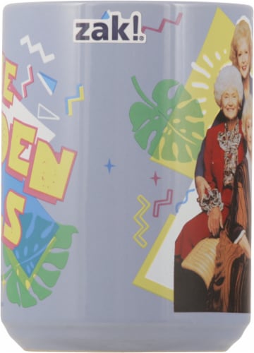 Zak! Designs Celestial Large Golden Girls Ceramic Mug Perspective: left
