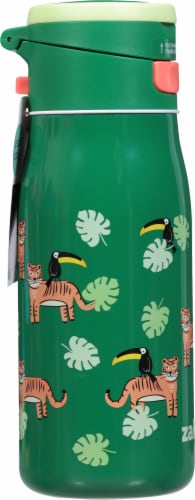 Zak!® Dinomite Stainless Steel Double Wall Vacuum Pasco Bottle Perspective: left