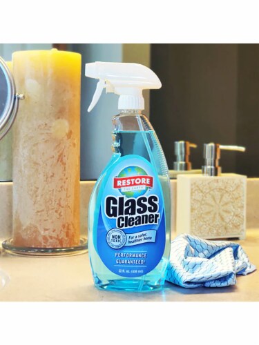 Restore Naturals Window and Glass Invisible Multi-Surface Cleaner, 22 fl. oz. - 6 Pack Perspective: left