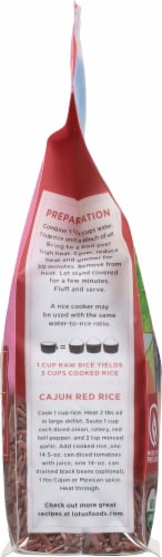 Lotus Foods Organic Red Rice Perspective: left