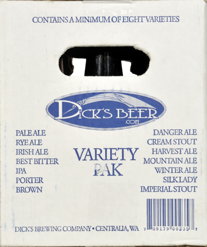 Dick's Variety Pack Perspective: left