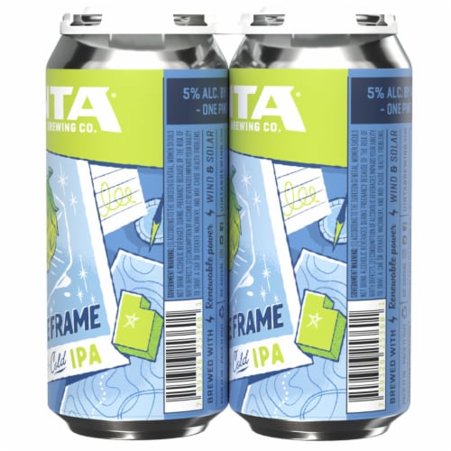Uinta Freeze Frame Craft Beer Perspective: left