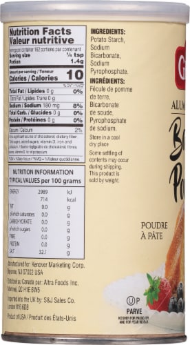 Gefen® Baking Powder Perspective: left