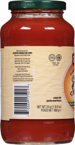 Gefen® Classic Marinara Pasta Sauce Perspective: left
