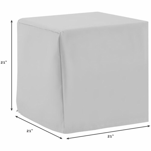 Outdoor End Table Furniture Cover Perspective: left