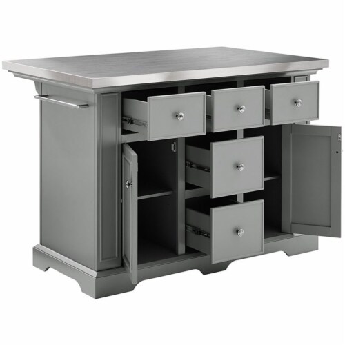 Julia Kitchen Island Perspective: left