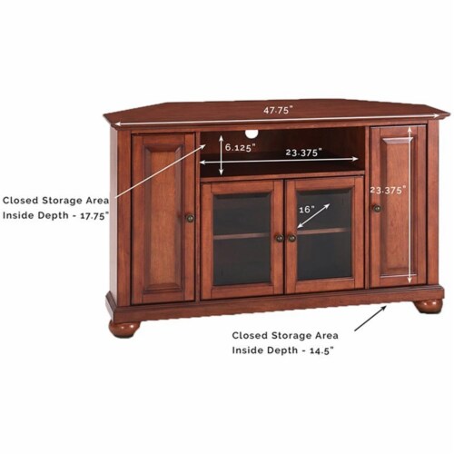 Crosley alexandria 48 clearance tv stand