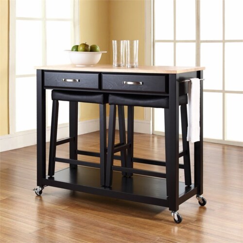 Crosley Lafayette Wood-Top Portable Kitchen Island at Tractor Supply Co.