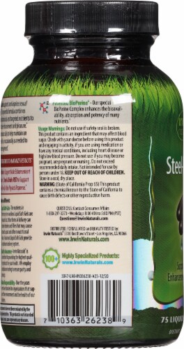 Irwin Naturals® Steel-Libido® Supplement Perspective: left