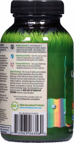 Irwin Naturals Maximum Strength 3-in-1 Carb Blocker Perspective: left