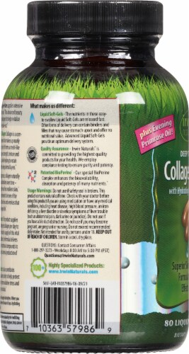 Irwin Naturals Deep Tissue Collagen-Pure with Coconut Water Dietary Supplement Perspective: left