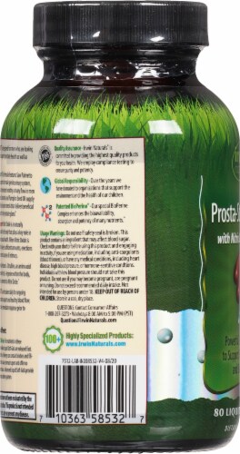 Irwin Naturals® Prosta-Strong Red Prostate Health Support Liquid Soft Gels Perspective: left