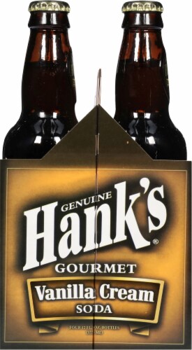Hank's® Vanilla Cream Soda Bottles Perspective: left