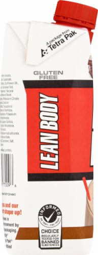 Labrada Lean Body Chocolate Protein Shake Perspective: left