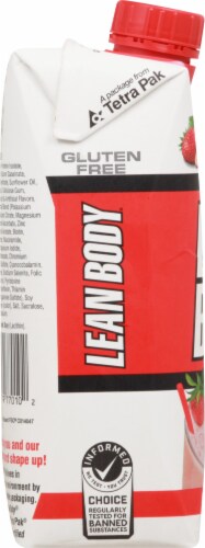 Labrada Lean Body® Hi Protein Shake - Strawberry Perspective: left