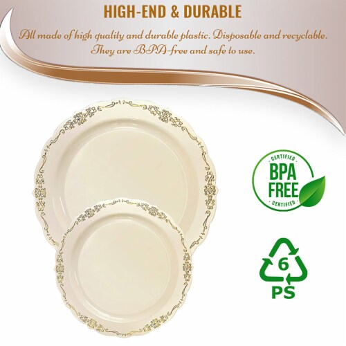 Vintage plastic dinnerware sale
