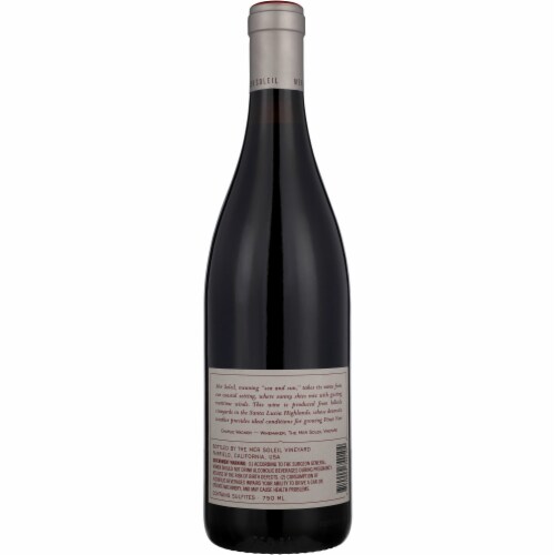 Mer Soleil Reserve Pinot Noir California Red Wine Perspective: left