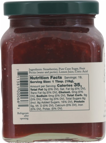 Stonewall Kitchen Strawberry Jam Perspective: left
