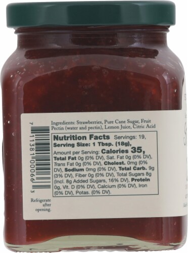 Stonewall Kitchen Strawberry Jam Perspective: left