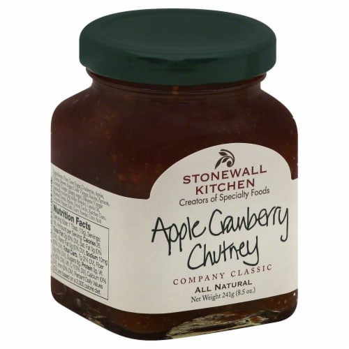 Stonewall Kitchen Apple Cranberry Chutney Perspective: left