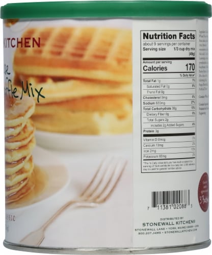Stonewall Kitchen Farmhouse Pancake & Waffle Mix Perspective: left