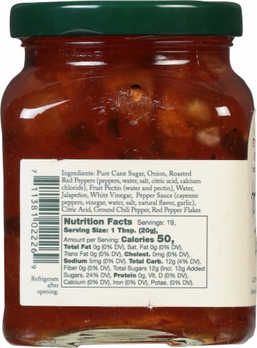 Stonewall Kitchen Hot Pepper Jelly Perspective: left