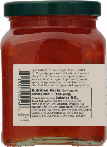 Stonewall Kitchen Hot Pepper Jelly Perspective: left