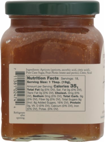 Stonewall Kitchen Apricot Jam Perspective: left