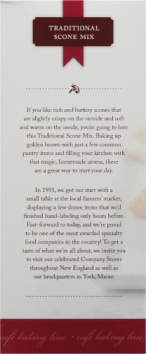 Stonewall Kitchen Traditional Scone Mix Perspective: left