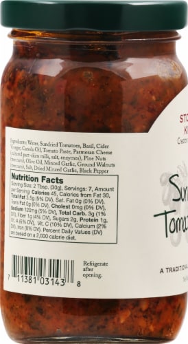 Stonewall Kitchen Sun-Dried Tomato Pesto Perspective: left