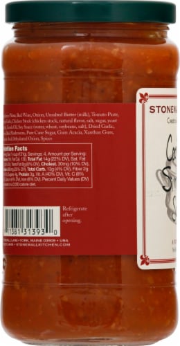 Stonewall Kitchen Coq Au Vin Simmering Sauce Perspective: left