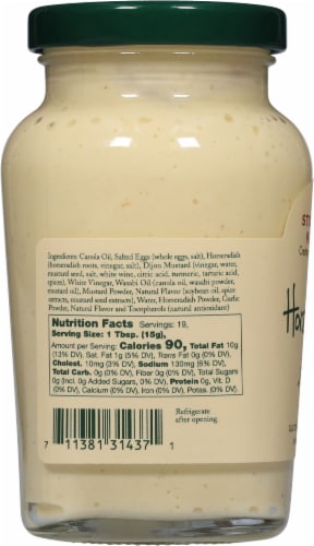 Stonewall Kitchen Horseradish Aioli Perspective: left