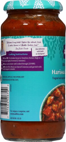 Alfez Smoky Harissa Chicken Sauce Perspective: left