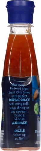 Blue Dragon® Reduced Sugar Thai Sweet Chili Sauce Perspective: left