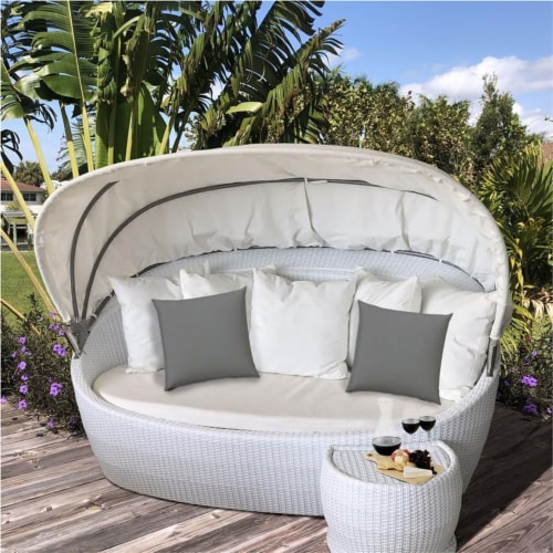 Joita Corina Jumbo Indoor/Outdoor Zippered Pillow Cover Gray
