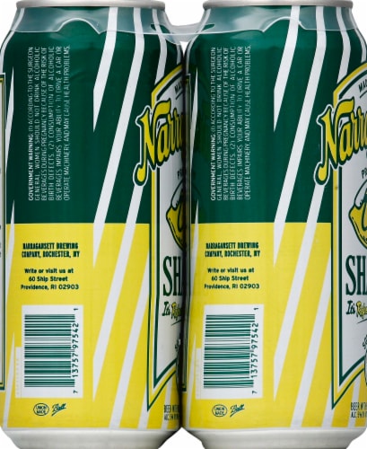 Narragansett Del's Shandy Beer Perspective: left
