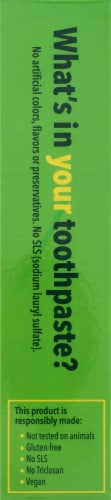 The Natural Dentist Antigingivitis/Antiplaque Peppermint Twist Toothpaste Perspective: left