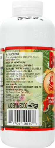 Broncolin Honey Syrup Dietary Supplement Perspective: left