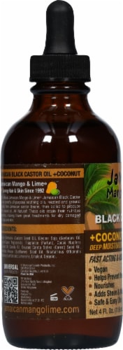 Jamaican Mango & Lime® Pure Jamaican Cocomut Black Castor Oil Perspective: left