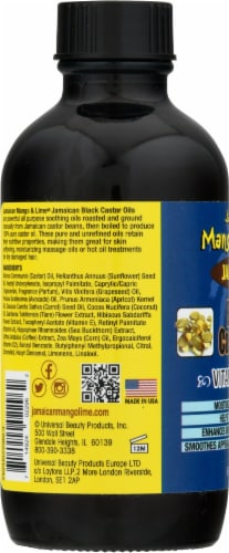 Jamaican Mango & Lime Black Castor Oil Perspective: left