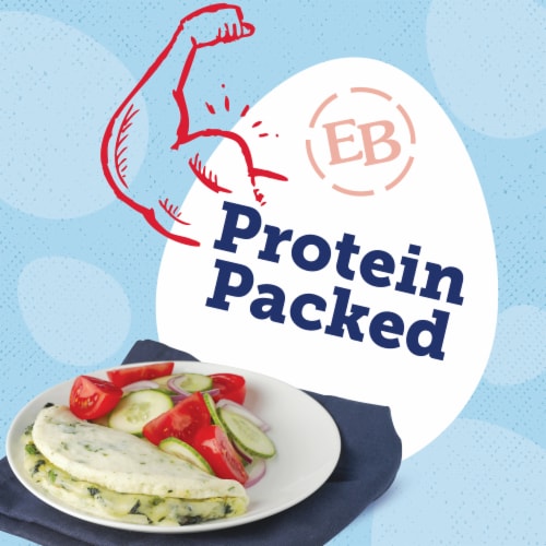 Eggland's Best Gouda & Spinach Frozen Omelet, 2 count Perspective: left