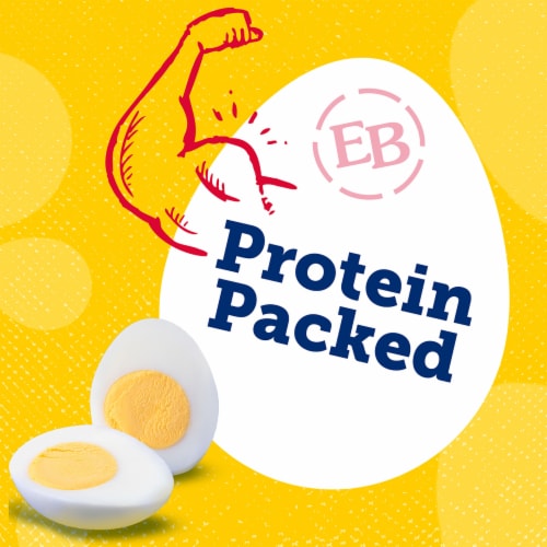 Eggland's Best Cage Free Hard Cooked Peeled Eggs, 6 count Perspective: left